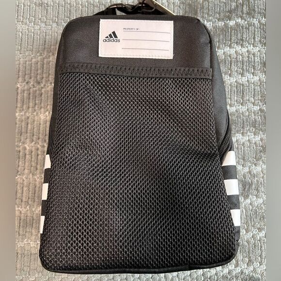 Adidas Classic 3-Stripes 5 Backpack and Santiago 3 Lunch Bag Set - Picture 6 of 9